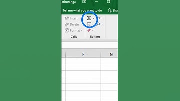 Autosum in Excel | calculate Valu in Excel | #excel #exceltips #exceltricks #microsoftexcel #shorts