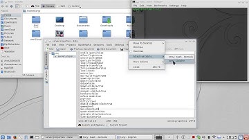 KDE 4.11.1 Tabbed windows
