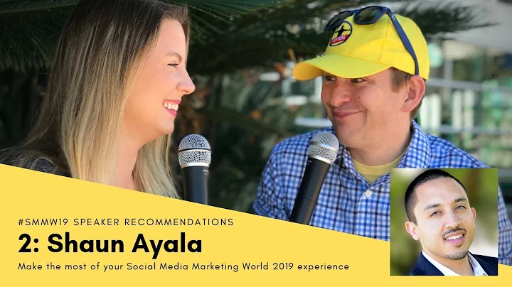 #SMMW19 Speakers Recommendations - Shaun Ayala