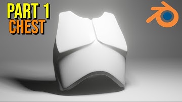How to Make Clone Trooper Armor in Blender | Part 1 | Chest