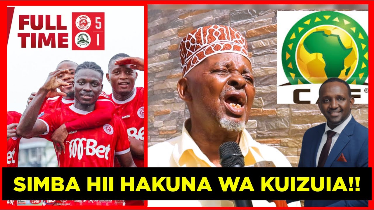 MZEE WA KIBUYU: AUKUBALI MZIKI WA SIMBA | SIMBA HII YAMOTO, MAREFA NDIO ...