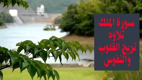 سورة الملك | تلاوة عذبة تريح القلوب | للقارئ الشيخ محمد المقيط