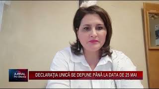 DECLARAŢIA UNICĂ SE DEPUNE PÂNĂ LA DATA DE 25 MAI DECLARAŢIA UNICĂ SE DEPUNE PÂNĂ LA DATA DE 25 MAI