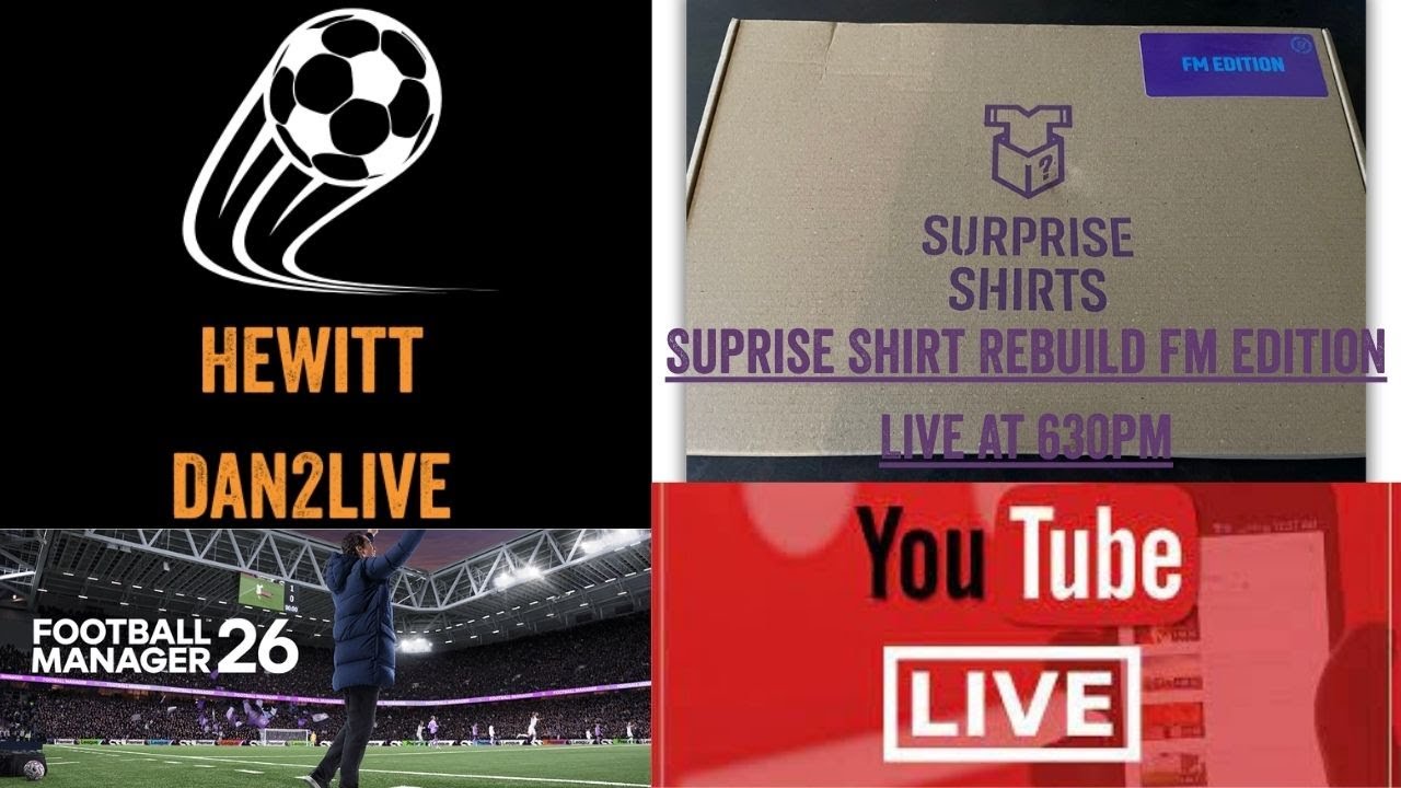 Suprise Shirt Rebuild Fm Edition Live At 630pm