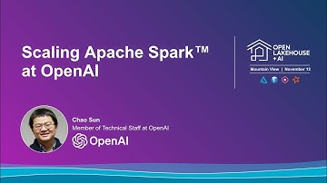 Scaling Apache Spark at OpenAI