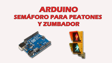Arduino - Semáforo con indicador de peatones y zumbador discapacitados
