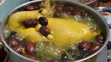 Cách làm GÀ HẦM THUỐC BẮC NGẢI CỨU bổ dưỡng tại nhà đơn giản