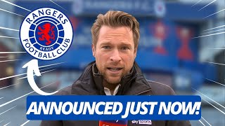 🚨OH MY GOODNESS! JOURNALIST LET IT SLIP! MAJOR SIGNING! RANGERS FC