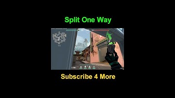 This One Way Smoke will get you free kills #Shorts | Valorant Viper |
