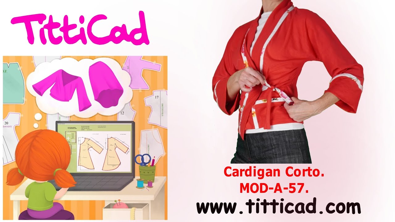 Cardigan Corto  MOD A 57