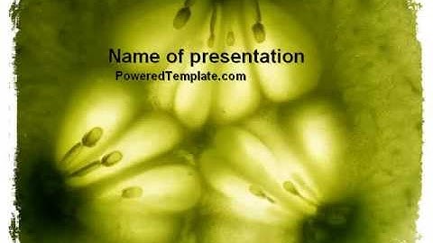 Free Microscopic Section PowerPoint Template by PoweredTemplate.com