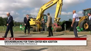 City of Strongsville hosts groundbreaking for new addition to town center