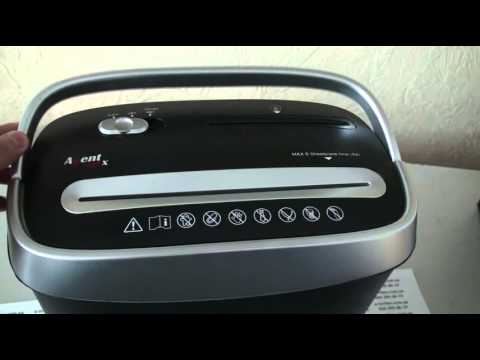 Уничтожитель бумаги (шредер) Agent 009 X