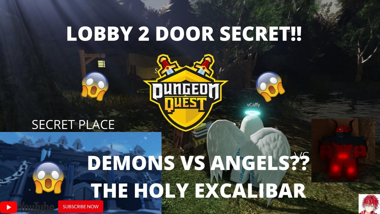 Dungeon Quest -  The Secret Of Lobby 2 (NEW LOBBY??)