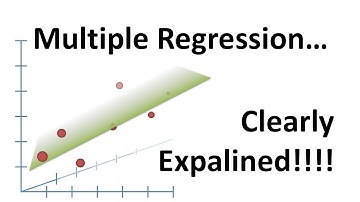 Multiple Regression, Clearly Explained!!!