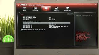 How to Change Boot Order on MSI Thin A15