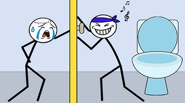 Escape Rope (WEEGOON) Gameplay Walkthrough - All Levels 1-25 Solution - Funny Stickman Puzzle Game