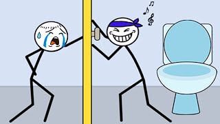 Escape Rope (WEEGOON) Gameplay Walkthrough - All Levels 1-25 Solution - Funny Stickman Puzzle Game screenshot 5