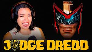 ACTRESS REACTS to JUDGE DREDD (1995) *FIRST TIME WATCHING MOVIE REACTION*