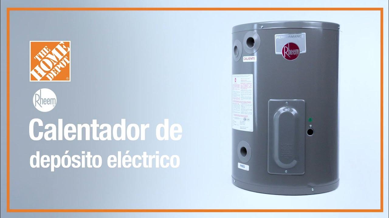 Calentador de Depósito a Gas 38 L – Rheem México