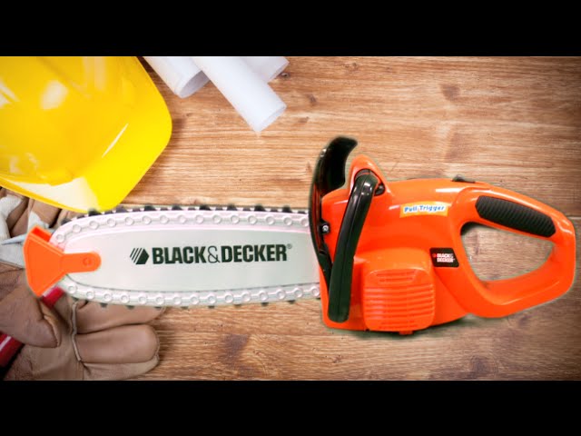 black & decker junior snow blower orange