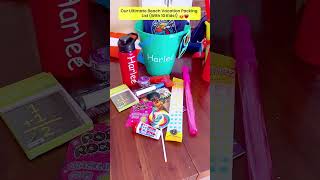 Our Ultimate Beach Vacation Packing List With 10 Kids