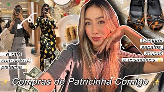 DIA de PATRICINHA comigo: COMPRINHAS na AREZZO, BOTICÁRIO e RENNER 💘🌟🛍️ Cacá Anjos