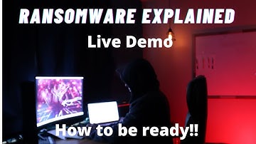 Ransomware explained - live demo - what it is and how to protect yourself - the series