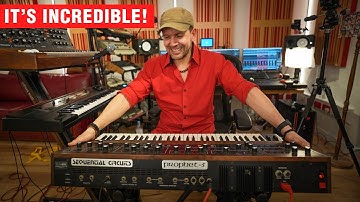 Prophet 5 Vintage Analogue Synthesizer: Unboxing & Awe