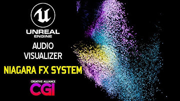 Unreal Engine 5 | Testing Niagara System | Unreal Engine Particle System | Audio Visualizer Spectrum