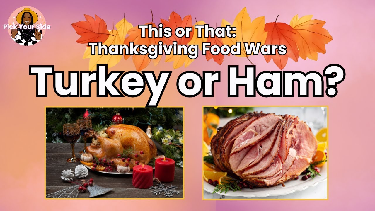 Thanksgiving Food Wars 🍽️ | This or That? Family Edition