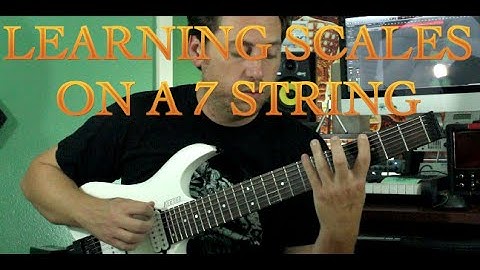 7 String Guitar Scales