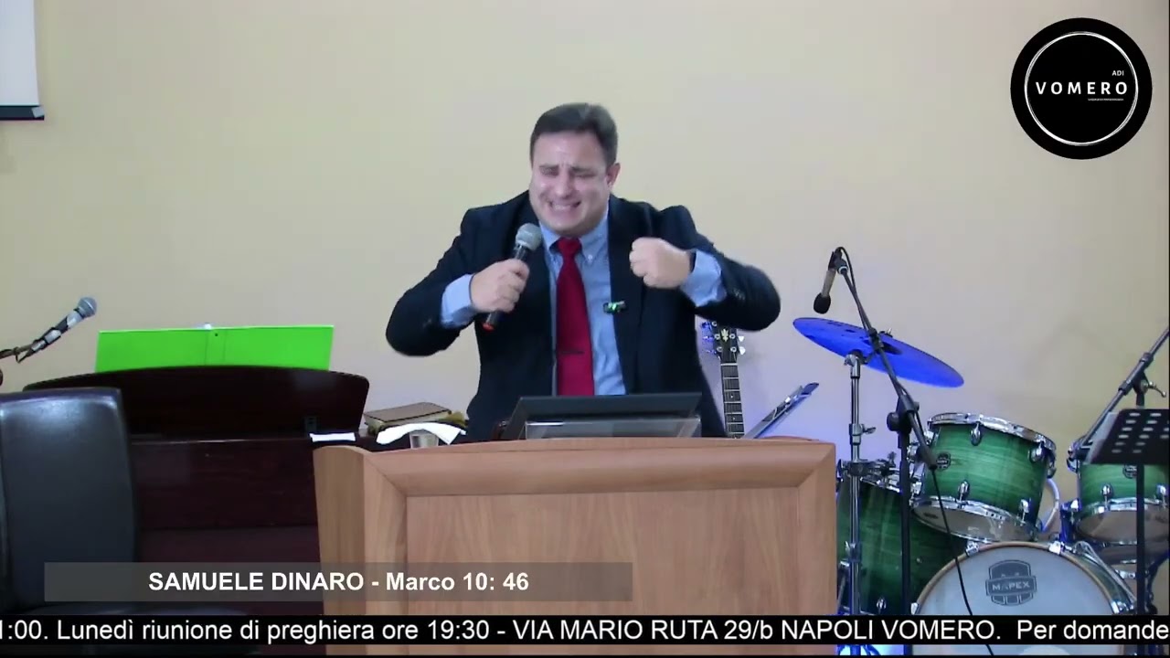 Samuele Dinaro - Predicazione: ... ma quello, gridava più forte! “Marco 10:46-52” | 23.11.2025