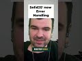 SolidJS' new Error Handling