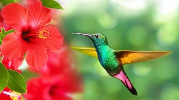 Hummingbird Amazing Facts | Smallest Bird in the World 4K Video