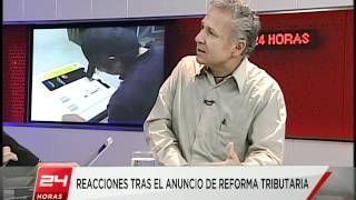 Entrevista en @24horasTVN a Marcel Claude por #ReformaTributaria