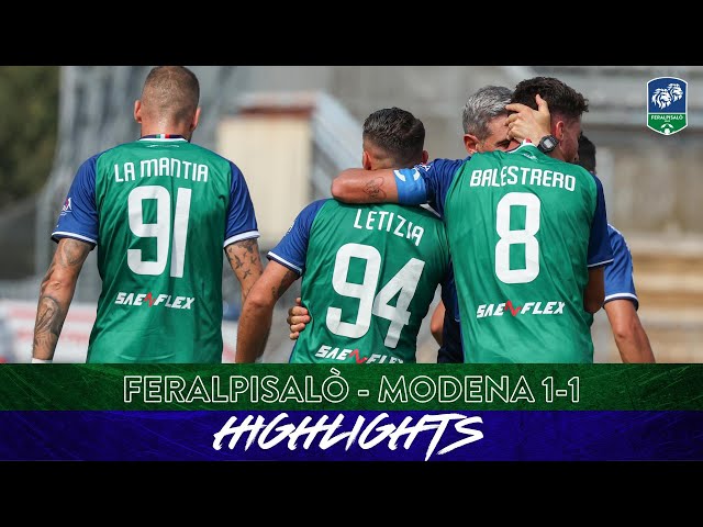 AC Associazione Calcio FeralpiSalò Brescia 1-1 FC Modena :: Resumos ::  Videos 