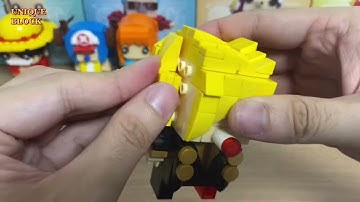[Speed Build] Chinese Block / magic brick(OnePiece Series 4/16) #Onepiece #sanji #brickheadz