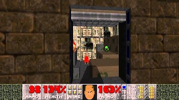 Doom II: Hell on Earth - Map13: Downtown (Ultra-Violence, 100% Kills, 100% Secrets)