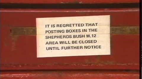 Christmas post | Strike threat | Industrial action | TN-83-102-006