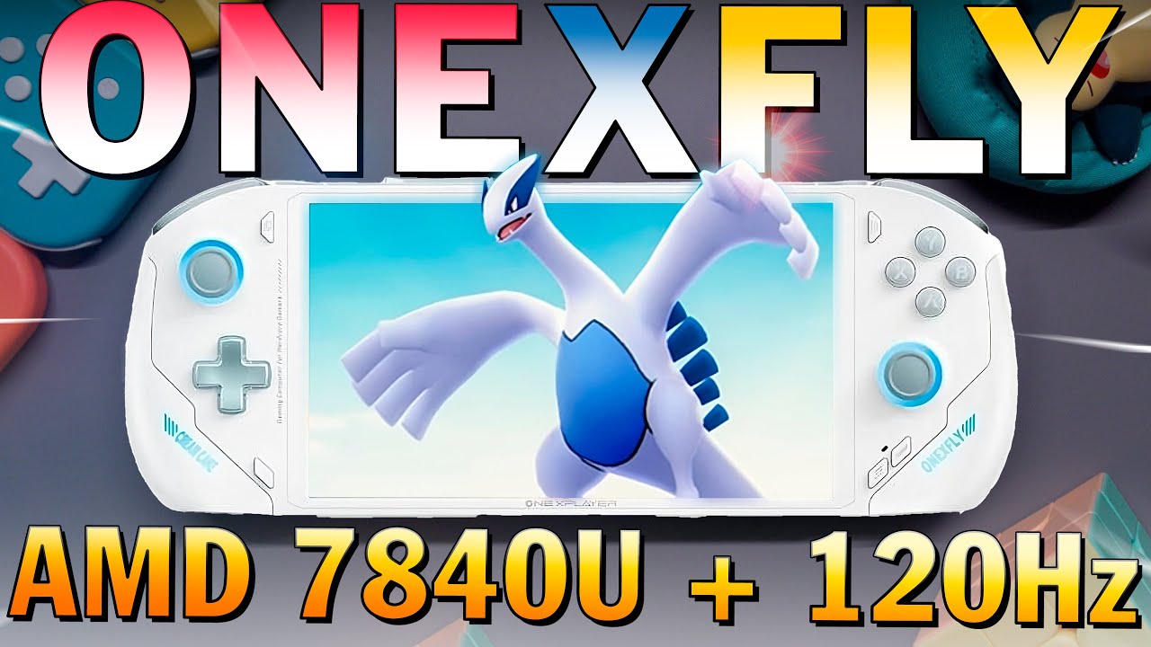 OneXFly CHEGOU! OneXPlayer com AMD 7840 e tela de 120Hz tem TUDO