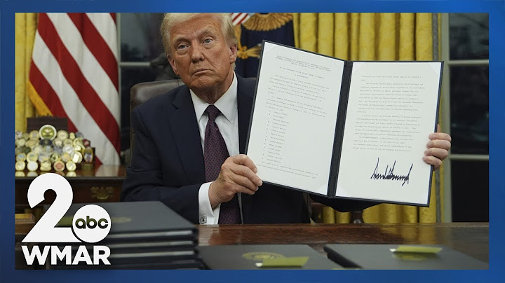 President Trump issues executive order to send federal workers back to office