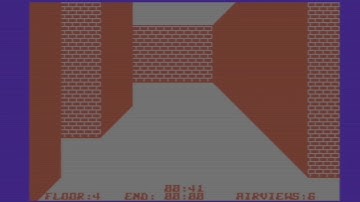 C64 Game: 3 Dimension Maze