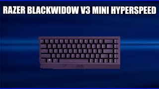 Игровая клавиатура Razer BlackWidow V3 Mini HyperSpeed (Green, Yellow Switch)