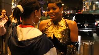 A fan Is singing too Fantasia Barrino  #american #singer  #actress  #movie #singin #nyc #nyctv68