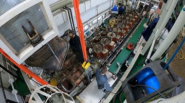 MaK 9M43C replaced crankshaft