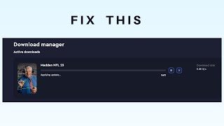 How to Fix EA app stuck on 'Applying Update'