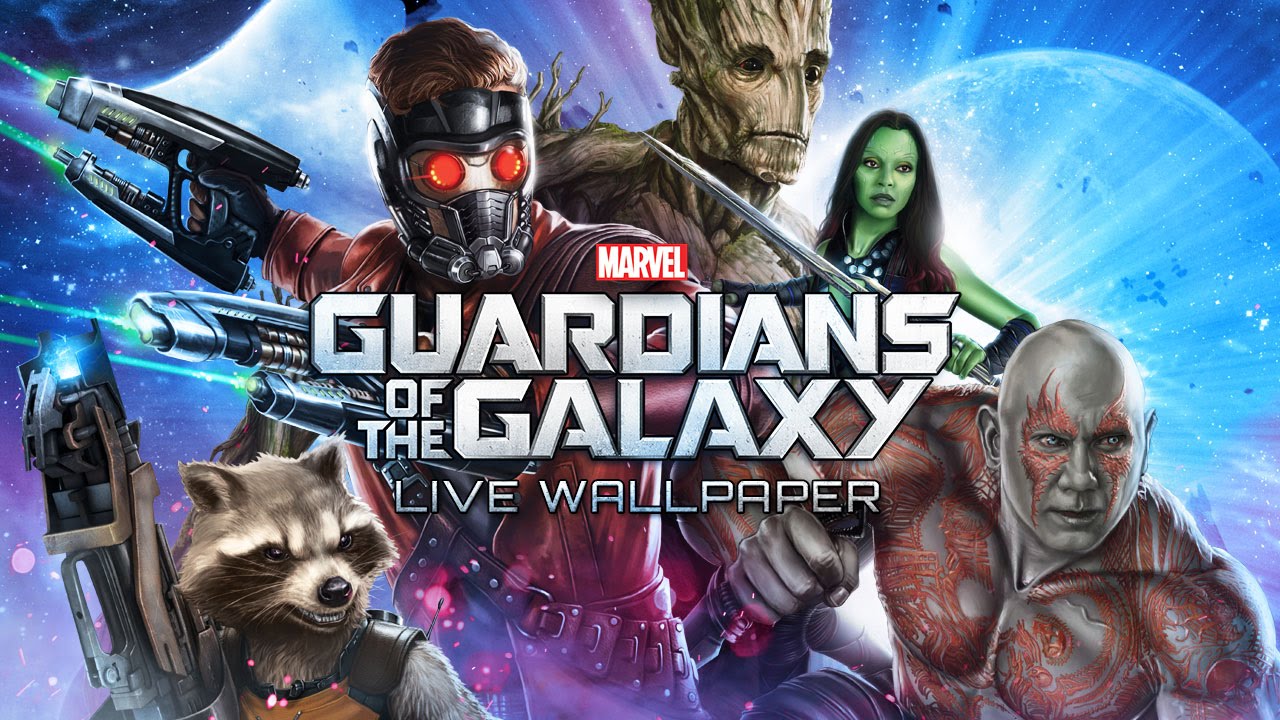 Guardians of the Galaxy Live Wallpaper - YouTube