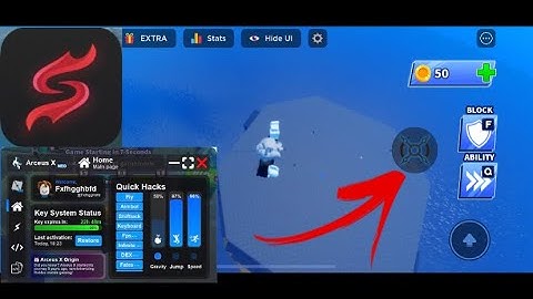 Arceus X IOS  BLADE BALL  Showcase  IOS EXECUTOR