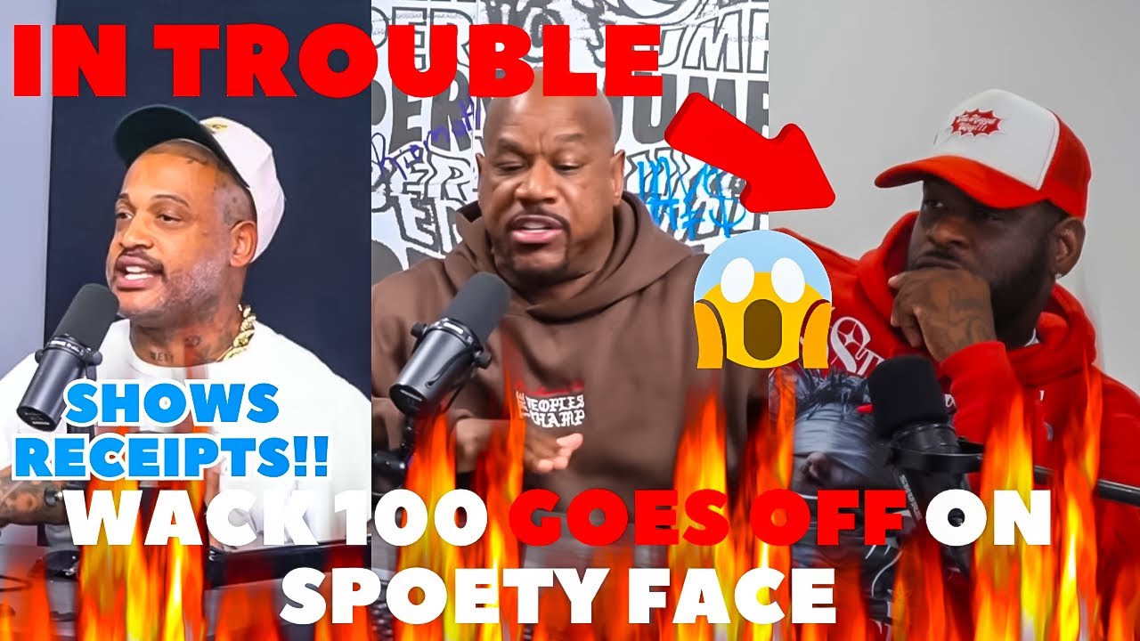 WACK 100 EXPOSES SPOETY FACE, SHOWS TEXT MESSAGES, & CALLS OUT BRO ROAGAN!!! (ALL BAD)